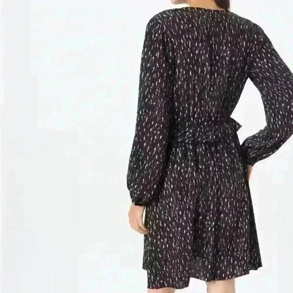 Scotch and Soda In Bloom dress. Black/geographic print Size 40 Eu - Picture 2 of 16